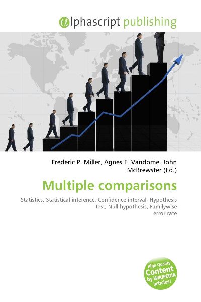 Multiple comparisons:         Statistics, Statistical inference, Confidence interval, Hypothesis test,        Null hypothesis, Familywise error rate