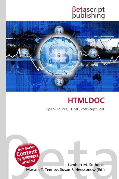 HTMLDOC: Open- Source, HTML, PostScript, PDF