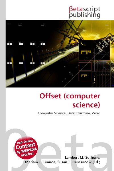 Offset (computer science): Computer Science, Data Structure, Word