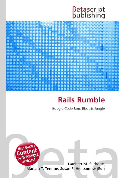 Rails Rumble: Google Code Jam, Electric Jungle