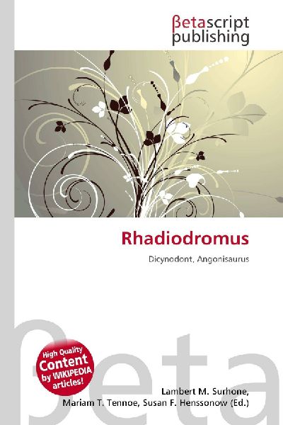 Rhadiodromus: Dicynodont, Angonisaurus