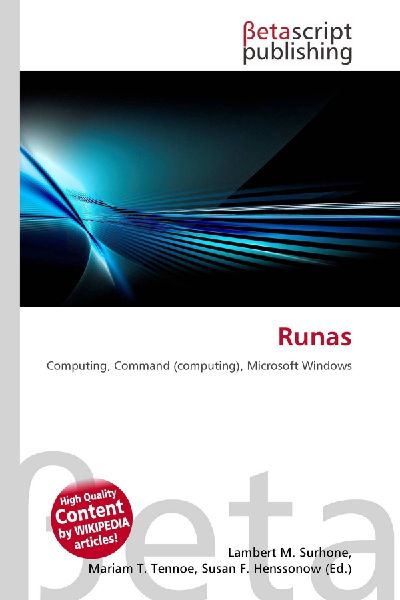 Runas: Computing, Command (computing), Microsoft Windows