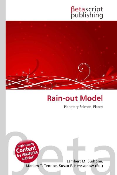 Rain-out Model: Planetary Science, Planet