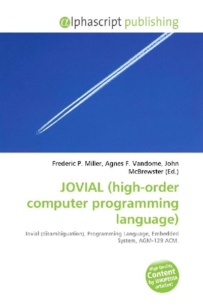 JOVIAL (high-order computer programming language): Jovial (disambiguation), Programming Language, Embedded System, AGM-129 ACM.