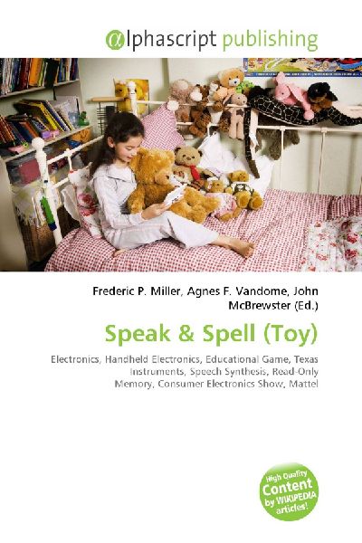 Speak:         Electronics, Handheld Electronics, Educational Game, Texas Instruments,        Speech Synthesis, Read-Only Memory, Consumer Electronics Show, Mattel