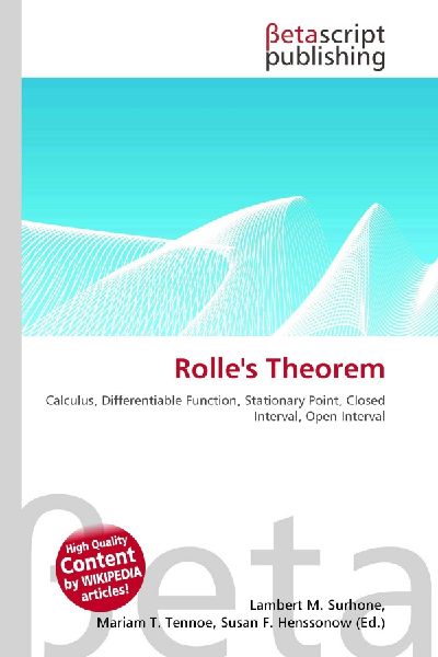 Rolles Theorem