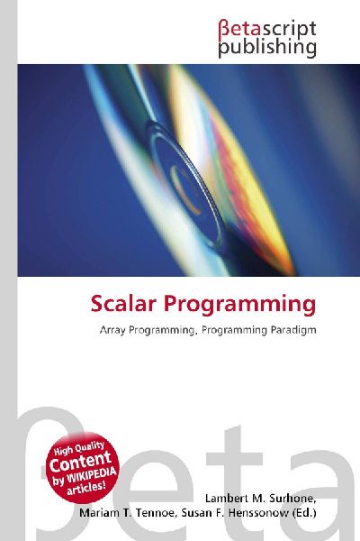 Scalar Programming: Array Programming, Programming Paradigm