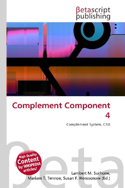 Complement Component 4: Complement System, C4A
