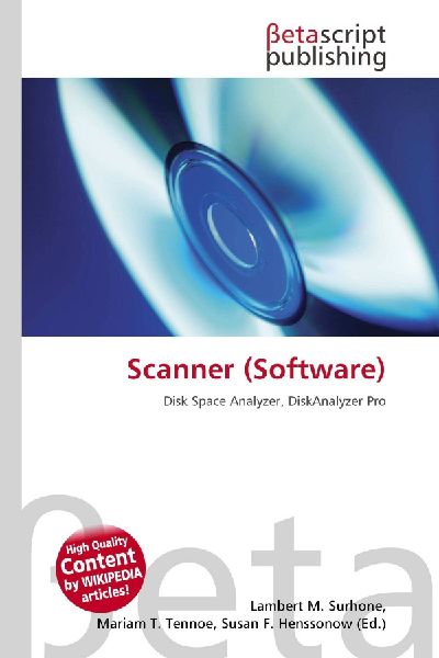 Scanner (Software): Disk Space Analyzer, DiskAnalyzer Pro