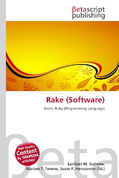 Rake (Software): Scons, Ruby (Programming Language)