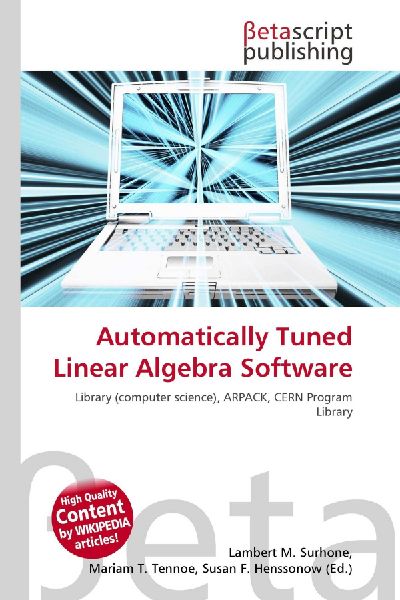 Automatically Tuned Linear Algebra Software: Library (computer science), ARPACK, CERN Program Library
