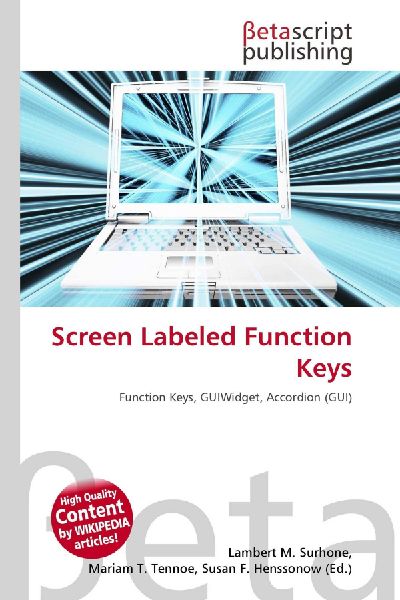 Screen Labeled Function Keys: Function Keys, GUIWidget, Accordion (GUI)