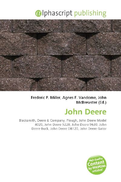 John Deere: Blacksmith, Deere