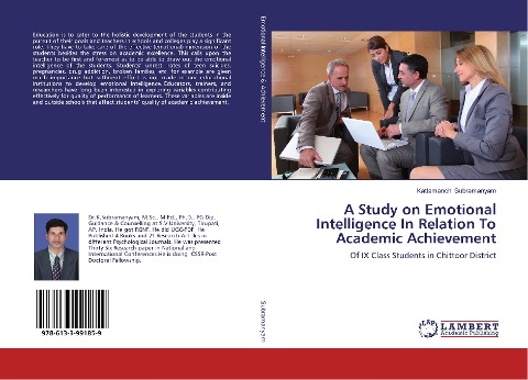 A Study on Emotional Intelligence In Relation To Academic Achievement: Of IX Class Students in Chittoor District