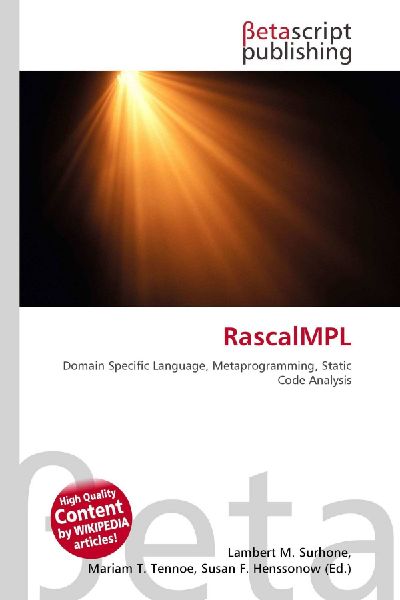 RascalMPL: Domain Specific Language, Metaprogramming, Static Code Analysis