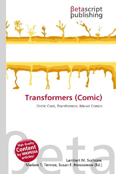 Transformers (Comic): Comic Cook, Transformers, Marvel Comics
