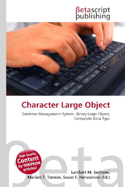 Character Large Object: Database Management System, Binary Large Object, Composite Data Type