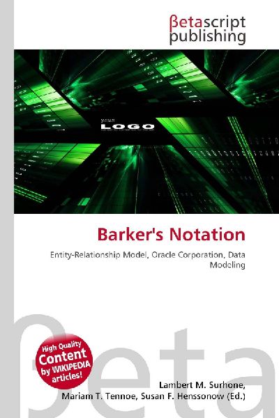Barker's Notation: Entity-Relationship Model, Oracle Corporation, Data Modeling
