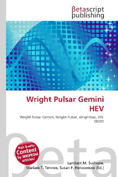 Wright Pulsar Gemini HEV: Wright Pulsar Gemini, Wright Pulsar, Wrightbus, VDL SB200