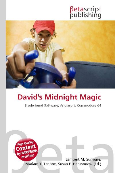 Davids Midnight Magic: Brøderbund Software, Ariolasoft, Commodore 64