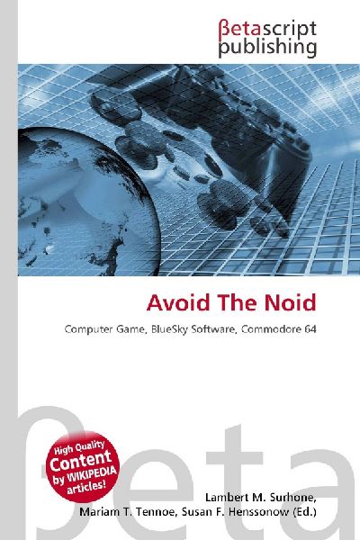 Avoid The Noid: Computer Game, BlueSky Software, Commodore 64
