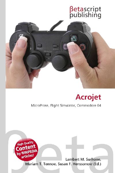 Acrojet: MicroProse, Flight Simulator, Commodore 64