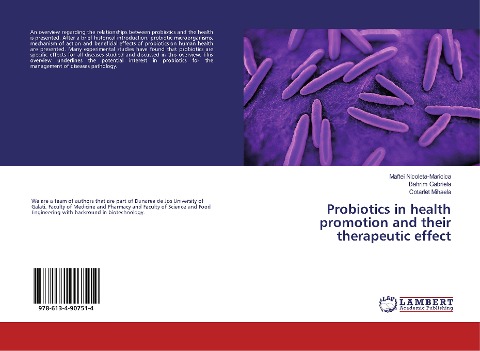 Probiotics in health promotion and their therapeutic effect