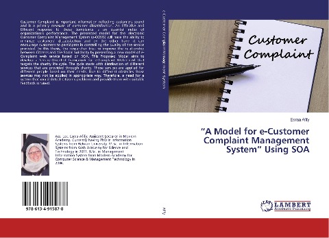 A Model for e-Customer Complaint Management System Using SOA