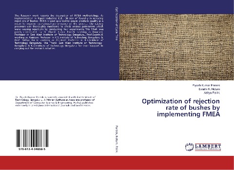 Optimization of rejection rate of bushes by implementing FMEA