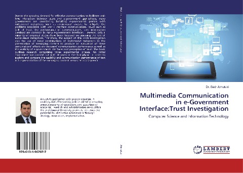Multimedia Communication in e-Government Interface:Trust Investigation: Computer Science and Information Technology