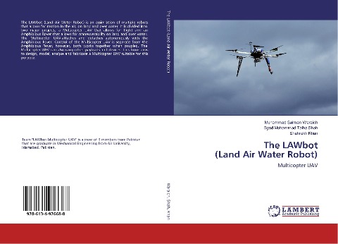 The LAWbot (Land Air Water Robot): Multicopter UAV