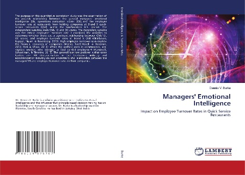 Managers Emotional Intelligence: Impact on Employee Turnover Rates in Quick Service Restaurants