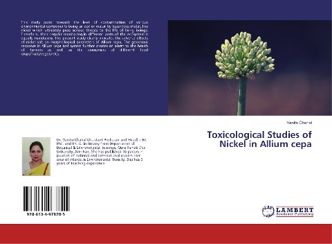 Toxicological Studies of Nickel in Allium cepa