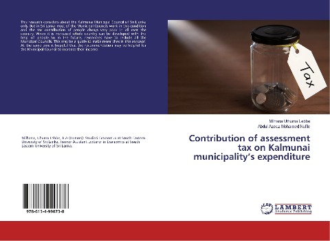 Contribution of assessment tax on Kalmunai municipalitys expenditure
