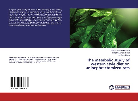 The metabolic study of western style diet on uninephrectomized rats