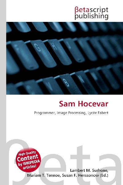 Sam Hocevar: Programmer, Image Processing, Lycée Fabert