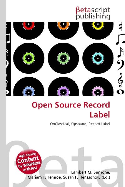 Open Source Record Label: OnClassical, Opsound, Record Label