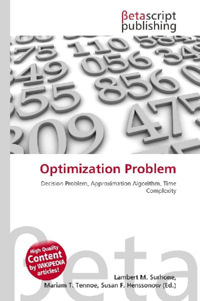 Optimization Problem: Decision Problem, Approximation Algorithm, Time Complexity