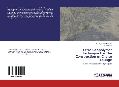 Ferro Geopolymer Technique For The Construction of Chaise Lounge: A real time product designing aid