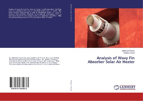 Analysis of Wavy Fin Absorber Solar Air Heater