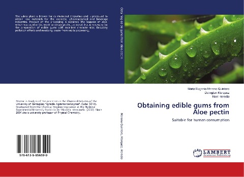 Obtaining edible gums from Aloe pectin: Suitable for human consumption