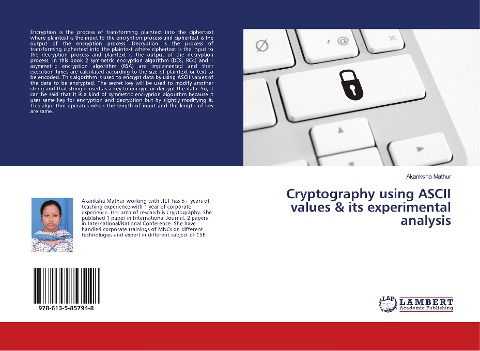 Cryptography using ASCII values & its experimental analysis