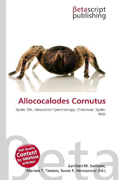 Allococalodes Cornutus: Spider Silk, Absorption Spectroscopy, Chelicerae, Spider Web
