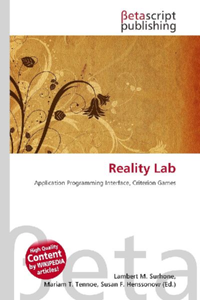 Reality Lab: Application Programming Interface, Criterion Games