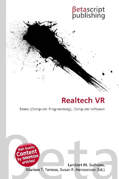 Realtech VR: Demo (Computer Programming), Computer software