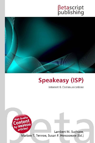 Speakeasy (ISP): Internet & Communications
