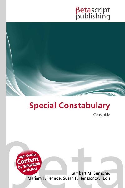 Special Constabulary: Constable