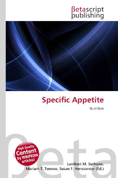 Specific Appetite: Nutrition