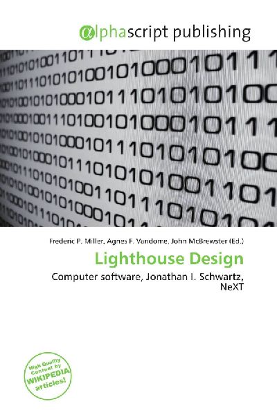 Lighthouse Design: Computer software, Jonathan I. Schwartz, NeXT