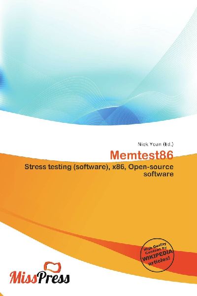 Memtest86: Stress testing (software), x86, Open-source software